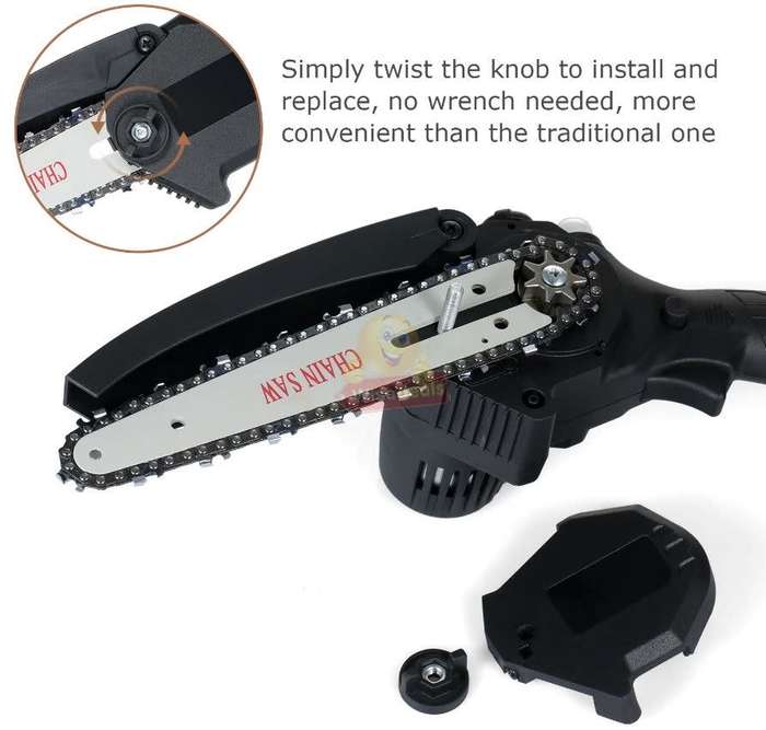 24V Lithium Battery Cordless Chainsaw Case Kit