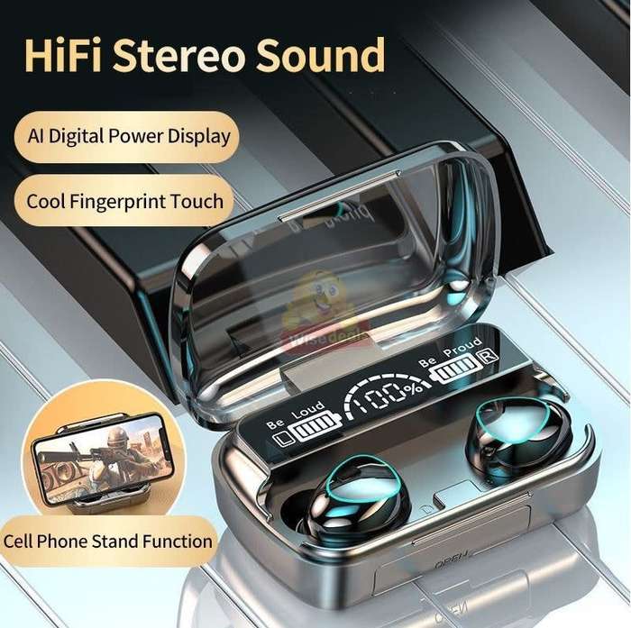 M10 TWS Bluetooth Earbuds with LED Digital Power Display and Power Bank - START R1 ONLY