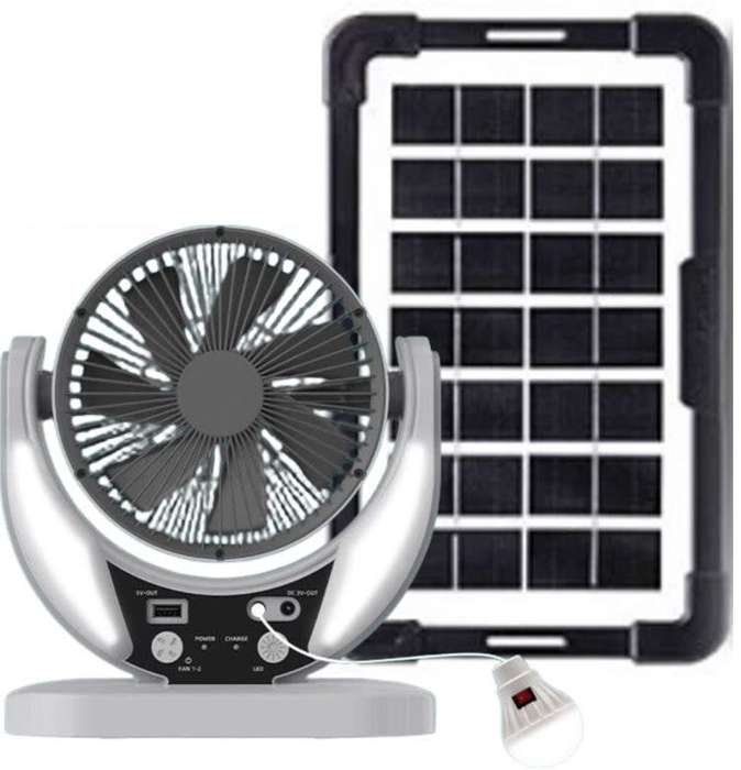 Solar-Powered Fan