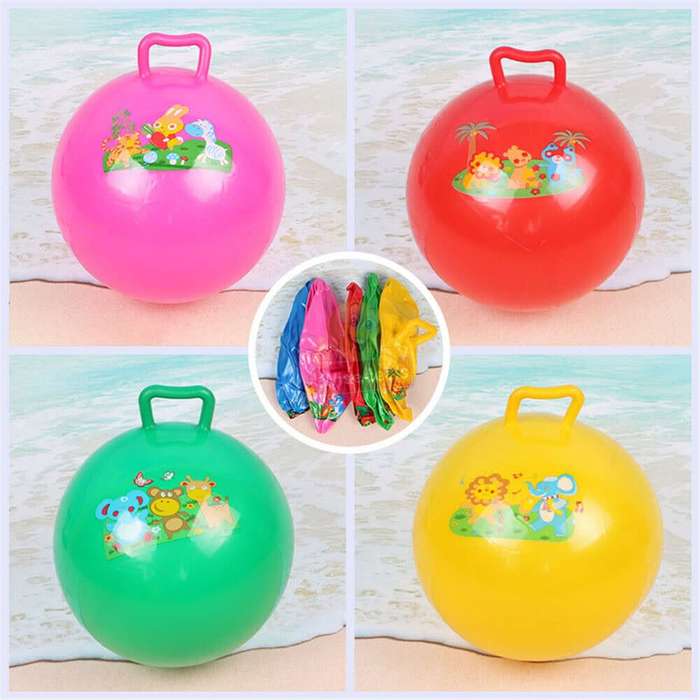 Kids Jumping Bouncy Ball  Improves Balance, Hand-and-eye Coordination, Body Control and Exercise