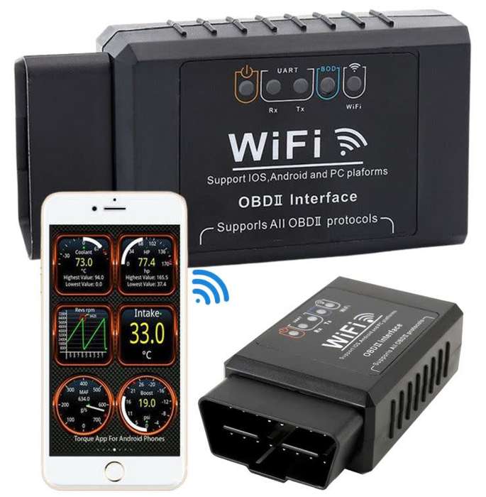 Universal OBDII WIFI Vehicle Diagnostic Scanner