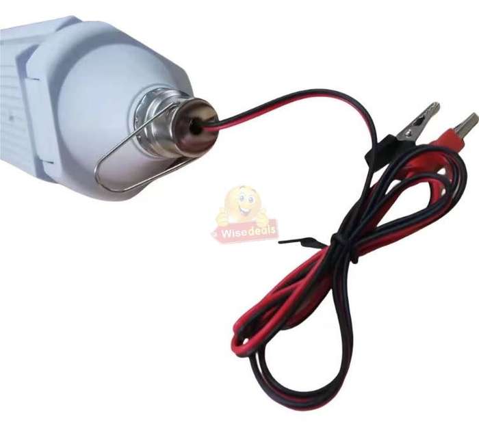 12V DC Super Bright, Deformable Fan Blade Light, 2000LM with Hanging Clip