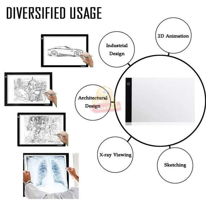 LED Drawing Board with USB Interface with Smart Brightness Settings