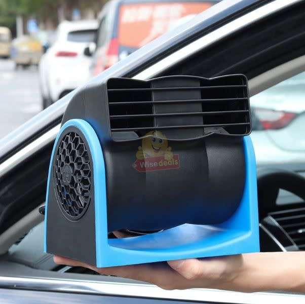 12V Powered Portable Adjustable Car Fan, Low Energy Consumption and Low Noise