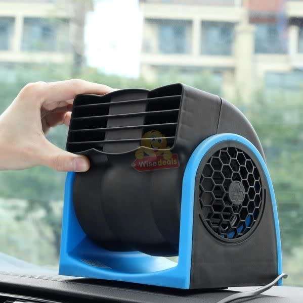12V Powered Portable Adjustable Car Fan, Low Energy Consumption and Low Noise