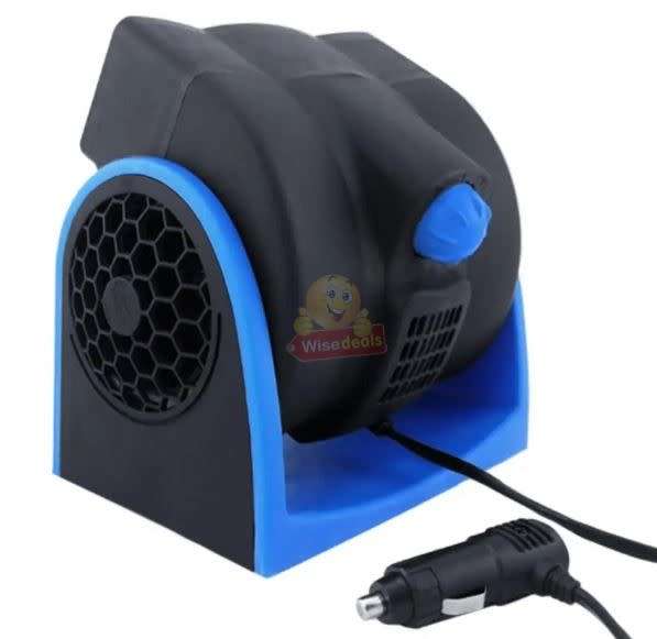 12V Powered Portable Adjustable Car Fan, Low Energy Consumption and Low Noise