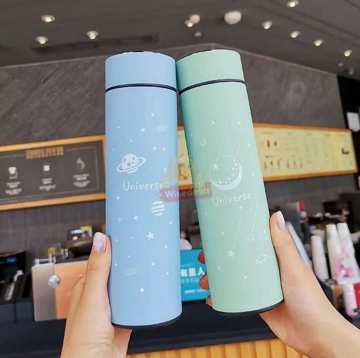 Smart Temperature LED Display Thermal Flask, Leak-Proof and 304 Stainless Steel