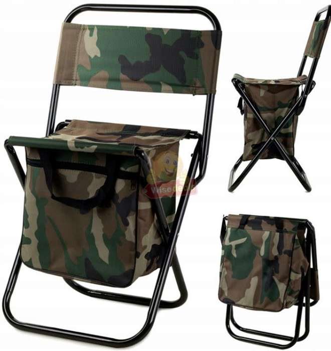 High-Quality Steel and 600D Durable Oxford Fabric Outdoor Foldable Chair with Cooler - START R1 ONLY