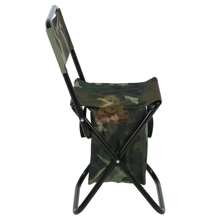 High-Quality Steel and 600D Durable Oxford Fabric Outdoor Foldable Chair with Cooler - START R1 ONLY