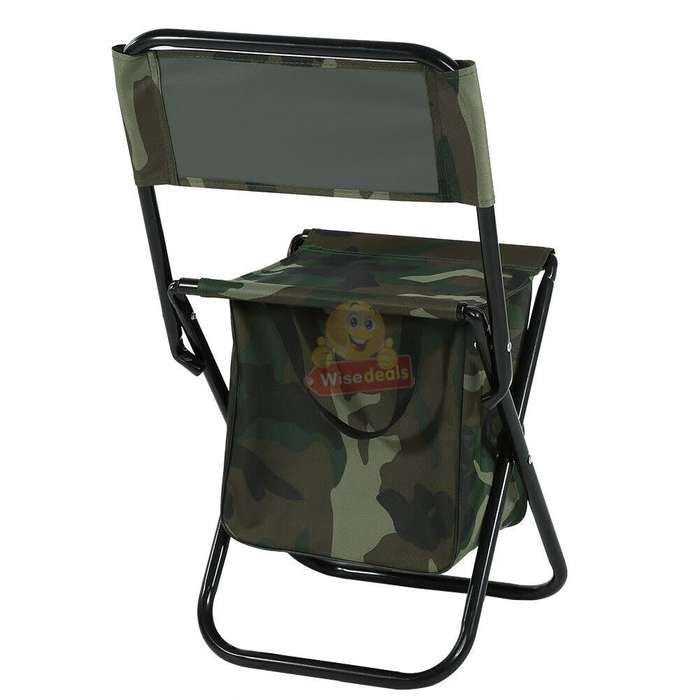 High-Quality Steel and 600D Durable Oxford Fabric Outdoor Foldable Chair with Cooler - START R1 ONLY