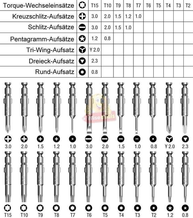 25-in-1 Multi-purpose Precision Screwdriver Wallet Set