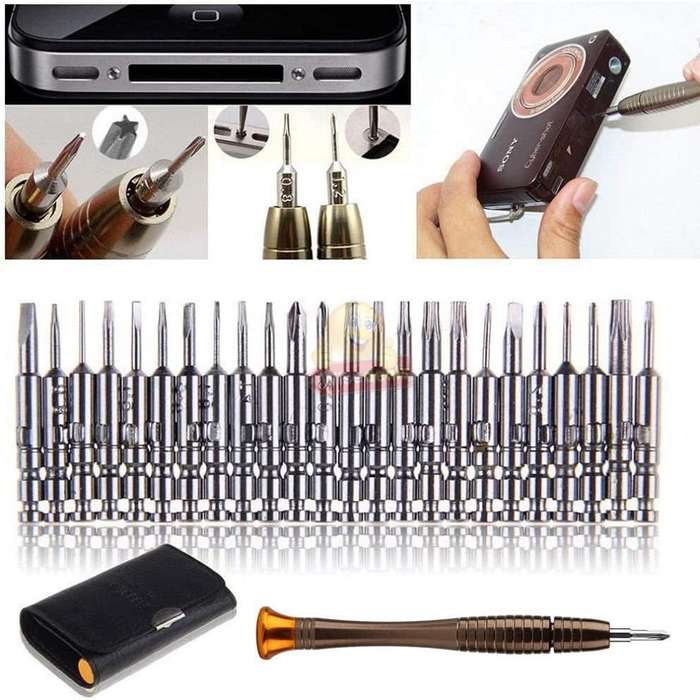 25-in-1 Multi-purpose Precision Screwdriver Wallet Set