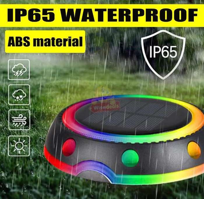 Waterproof LED SOLAR Ground Light with Rechargeable Battery - START R1 ONLY