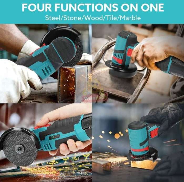 Rechargeable Angle Grinder Kit