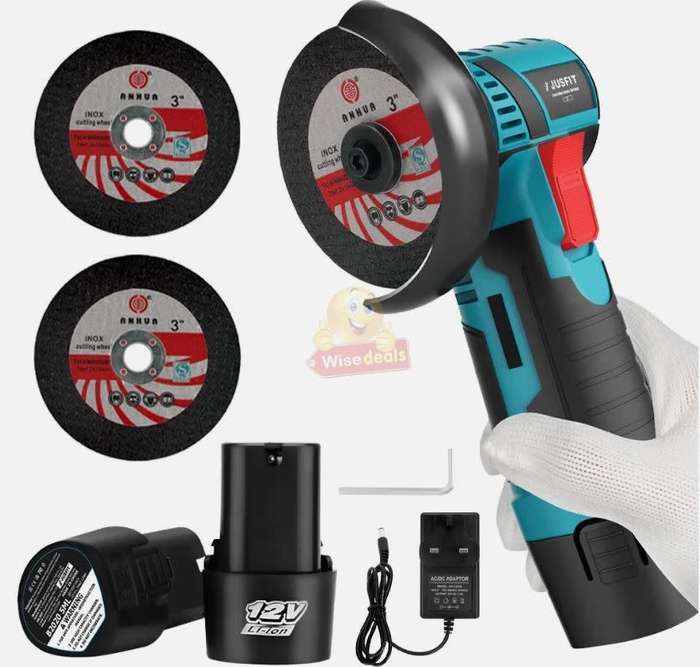 Rechargeable Angle Grinder Kit