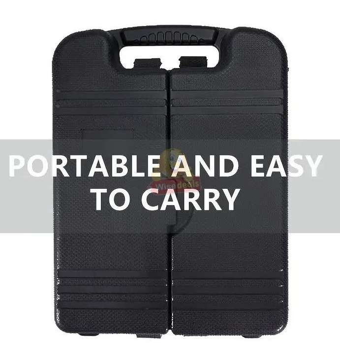 129 Piece Tool Kit for the Household or Professional use in a foldable Carry Case