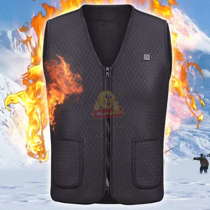 Unisex Electric USB Heated Vest, Temperature Control, High Quality, ONLY LARGE