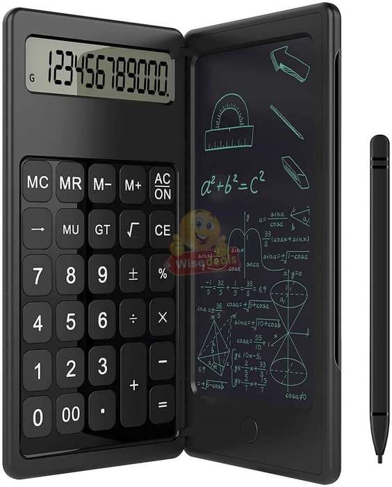 LCD Tablet Calculator, One-key Clear, Digital High-definition Display