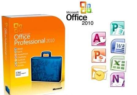 Microsoft Office Professional 2010 - Full Retail Version DVD & 1 Year Technical Support Included