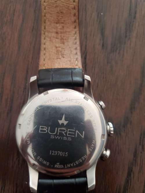 BUREN Chronograph Mens Watch