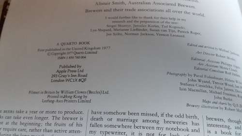 The World Guide to Beer - First Published 1977