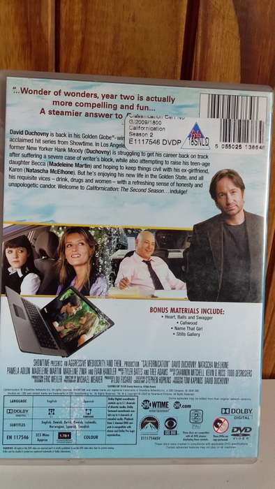 Californication - The Second Season DVD