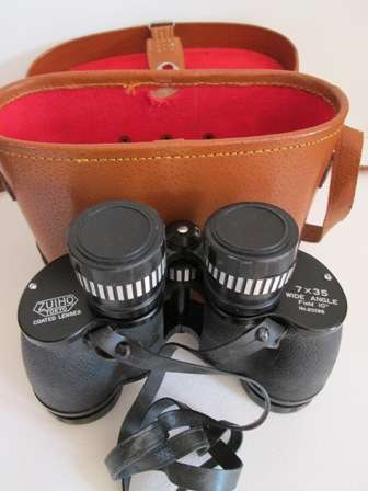 ZUIHO Tokyo Coated Lens 7 x 35 Wide Angle Binoculars with Carry Case