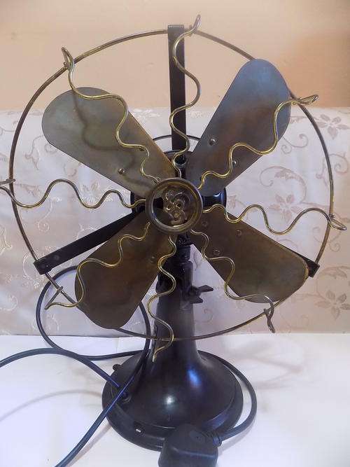 Rare Siemens Schuckert Germany Electric Desk Fan