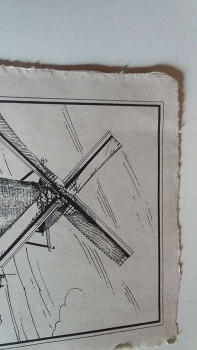 Set of Dutch Prints on `Molenpapier`