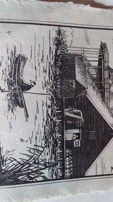Set of Dutch Prints on `Molenpapier`