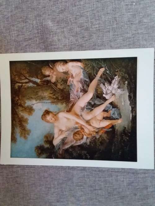 Venus Consoling Love - Francois Boucher 1703 - 1770