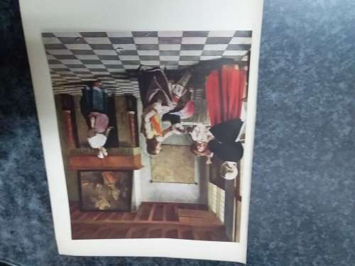 Interior Dutch House - Pieter de Hooch 1629-1685 Plate