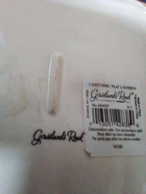 Impressive Grasslands Road Glazed Solid Candy Dish