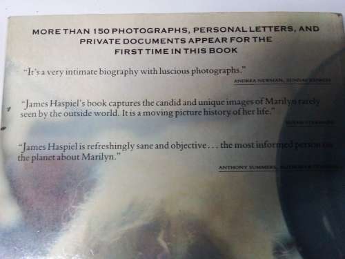 Marilyn Monroe Book and Framed Print