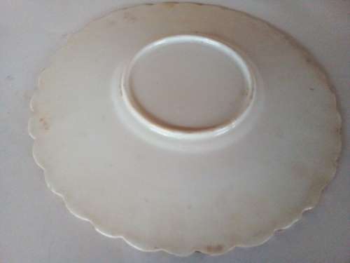 Vintage Shades of Brown Oriental Plate