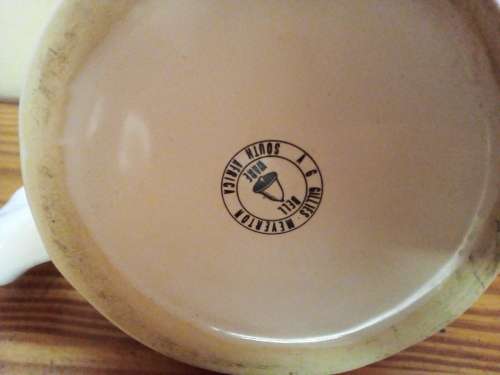 Vintage Decorative Beer Mug - Bell Ware South Africa