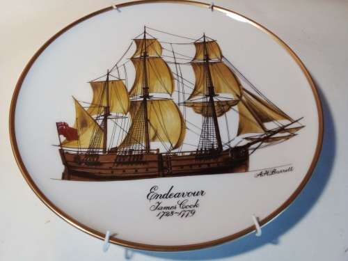 Limited Edition Heritage Plate `Endeavour`