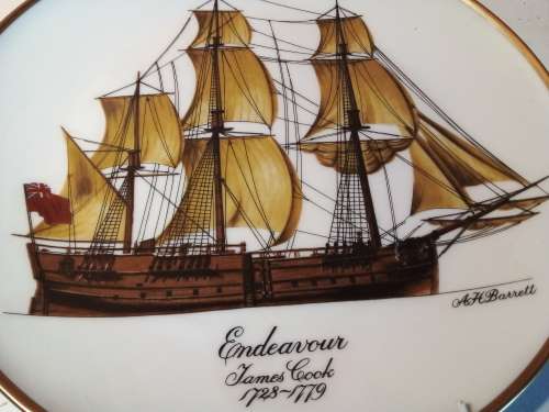 Limited Edition Heritage Plate `Endeavour`