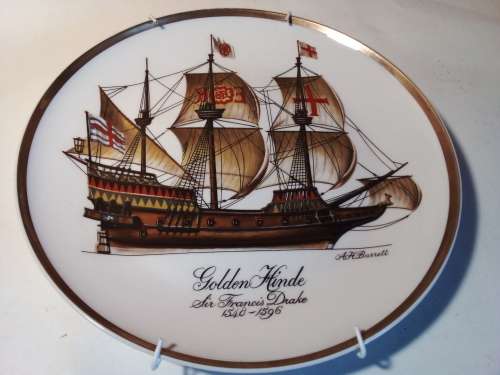 Limited Edition Heritage Plate `Golden Hinde`
