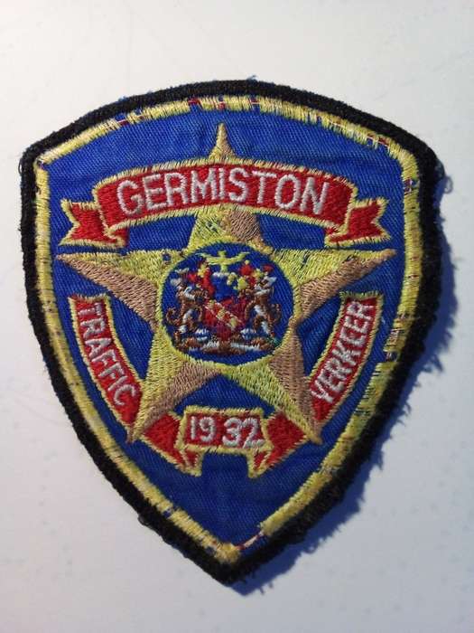 1932 Germiston Traffic/Verkeer Material Decal