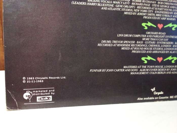 Leo Sayer - Have You Ever...Vinyl LP 1983