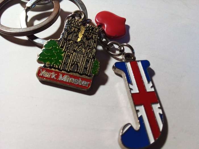 Metal London Key Ring Attachments