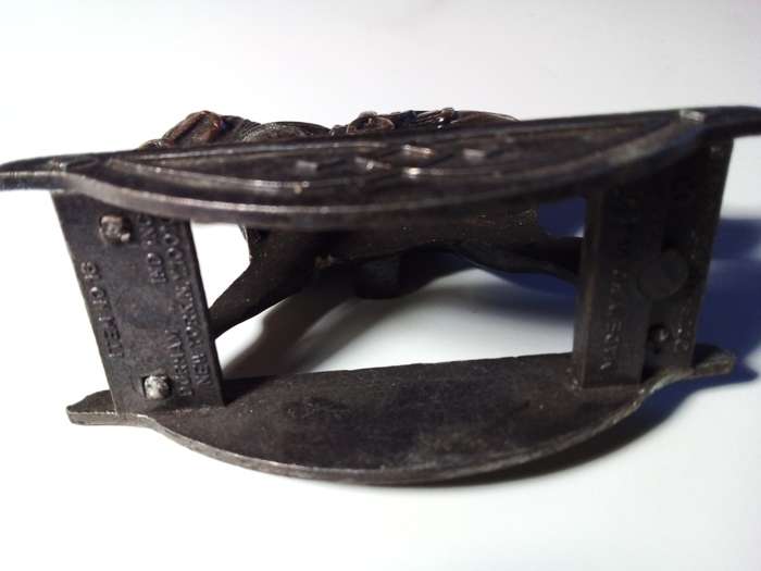 1970s Durham New York Greeting Corporation Metal Rocking Horse (SP020)