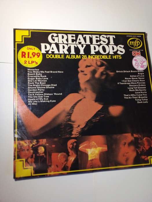 Greatest Party Pops Double Vinyl LP