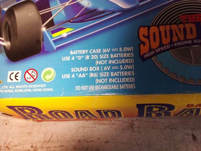 The Sound Race Battery Operated Scalectric