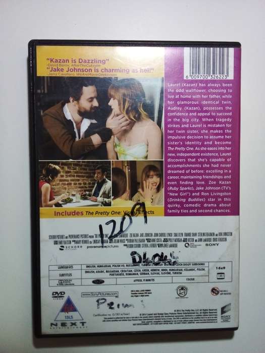 The Pretty One DVD Movie