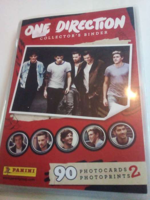 Binder with 90 One Direction Photocards