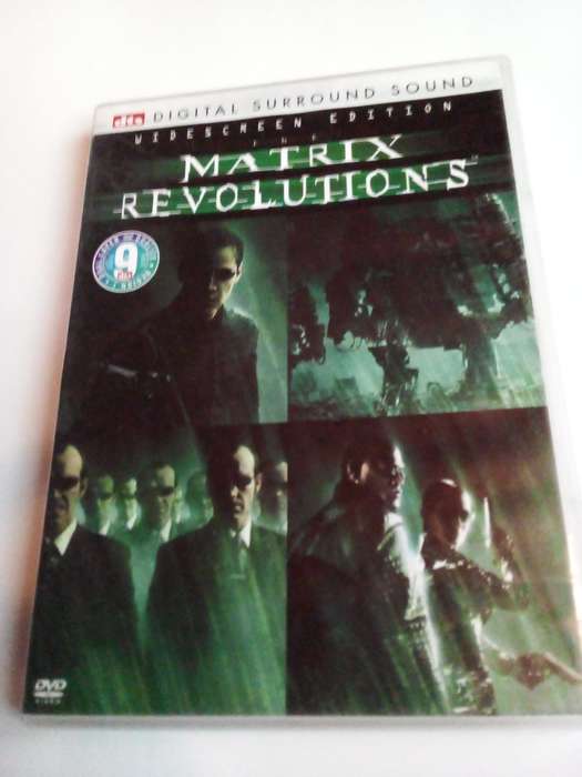 Matrix Revolutions DVD Movie