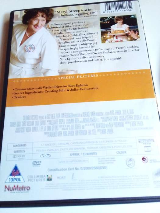 Julie & Julia DVD Movie
