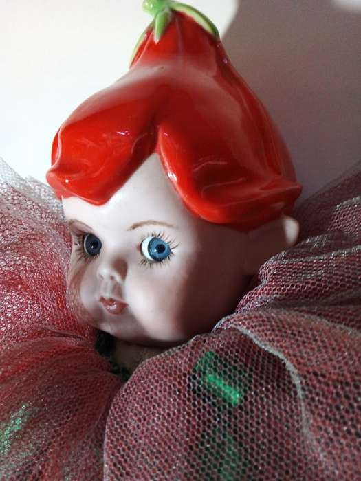 Porcelain Pixie Doll